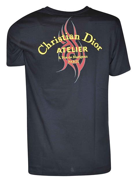 black and blue dior t shirt|christian dior religion t shirt.